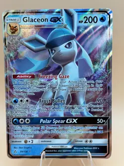 Glaceon GX 39/156 Holo GX Rare Ultra Prism Pokemon Near Mint - Image 1