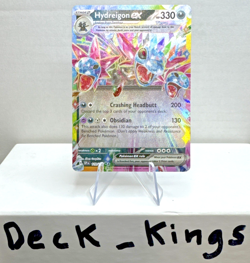 Pokemon TCG - Hydreigon ex 119/191 Double Rare Surging Sparks - - Image 3