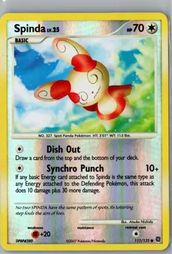 Spinda 111/132 Common Secret Wonders Pokemon Reverse Holo Near Mint - Image 1