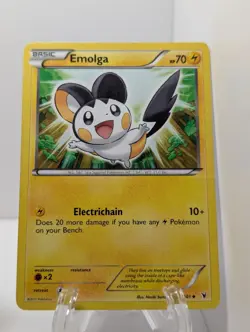 Pokemon TCG - Emolga 37/101 Black & White Noble Victories 2011 - MP - Image 1