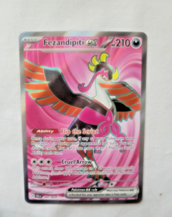 2024 Pokemon Fezandipiti ex Full Art Rare Holo (084/064) Shrouded Fable NM - Image 2