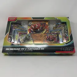 5x (Lot of 5) Pokemon Incineroar ex and Torterra ex Special Collection Box - Image 1