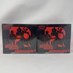 See Pics 2x Pokemon TCG: S&V Destined Rivals Factory Sealed Elite Trainer Box - Image 1