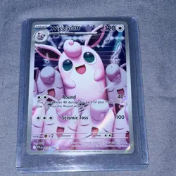 Pokemon Wigglytuff Me02 Phantasmal Flames 105/094 Illustration Rare Holo English - Image 1