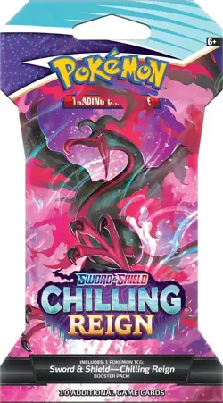 Pokemon - Chilling Reign (SWSH6) - 1 Sleeved Booster - EN - NEU & Sealed - Image 4