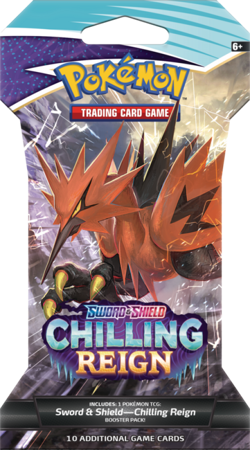 Pokemon - Chilling Reign (SWSH6) - 1 Sleeved Booster - EN - NEU & Sealed - Image 5