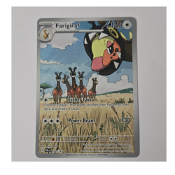 Pokemon TCG Farigiraf 228/193 Paldea Evolved Illustration Rare Holo Eng 140 HP - Image 1