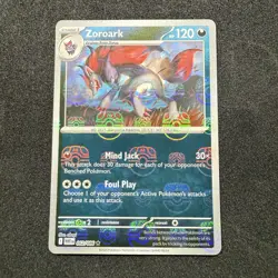 Zoroark (Master Ball Pattern) 062/086 Sv: White Flare Holo Rare Pokemon TCG - Image 1