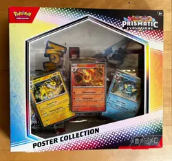 Pokemon TCG SV8.5 Prismatic Evolutions Poster Collection Box Factory Sealed - Image 1