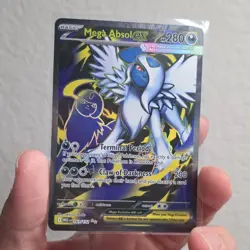 Pokemon Mega Absol EX 161/132 Me01: Mega Evolution Ultra Rare Holo 280 HP - Image 1