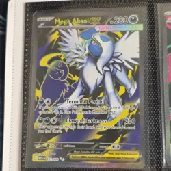 Pokemon Mega Absol EX 161/132 Me01: Mega Evolution Ultra Rare Holo 280 HP - Image 3