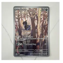 Pokemon Deino Sv: White Flare 146/086 Illustration Rare Holo - Image 1