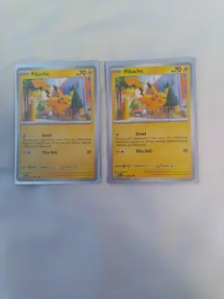Pokemon TCG Pikachu Scarlet & Violet: Paldean Fates 018/091 Regular Common - Image 2