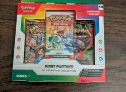 Pokemon TCG First Partner Illustration Collection Series 1 New Sealed - Image 1