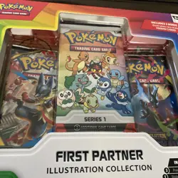 NEW Pokemon TCG First Partner Illustration Collection Box Series 1 SEALED! - Image 4