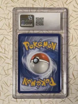 Pokemon Misty's Water Command 63/68 Hidden Fates Reverse Holo CGC Graded 9 - Image 2