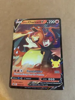 Lance's Charizard V SWSH133 Pokemon Oversized Jumbo - Image 1