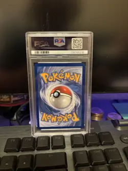 2025 Pokemon Phantasmal Flames #127 FA Mega Sharpedo ex SIR PSA 8 - Image 2