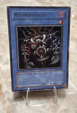 Yu-Gi-Oh! 1996 Relinquished SDP-001 1st EDITION vintage - Image 5