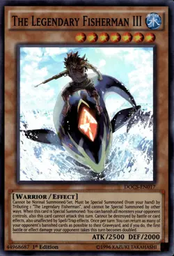 Yu-Gi-Oh! The Legendary Fisherman III Super Rare DOCS-EN017 - Image 1