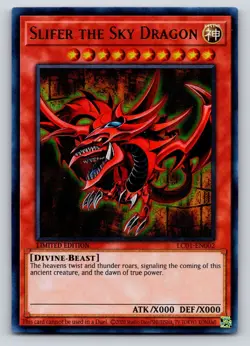 Yu-Gi-Oh! TCG Effect Slifer The Sky Dragon Slifer the Sky Dragon Ultra Rare Holo - Image 1