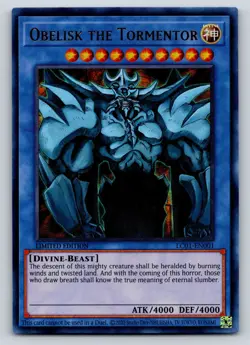 Yu-Gi-Oh! TCG Obelisk The Tormentor Obelisk the Tormentor Ultra Rare Holo - Image 1