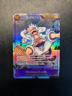 Luffy ACG Card ONE PIECE Fan Made Unofficial Parallel Style Collectible - Image 1