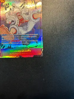 Luffy ACG Card ONE PIECE Fan Made Unofficial Parallel Style Collectible - Image 3
