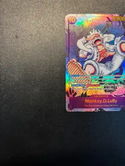 Luffy ACG Card ONE PIECE Fan Made Unofficial Parallel Style Collectible - Image 4