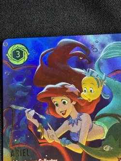 Ariel - Adventurous Collector Enchanted 232/204 Disney Lorcana Fabled Holo - Image 3