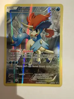 Pokemon TCG Keldeo XY Xy118 Holo Promo - Image 1