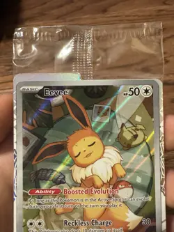 Eevee SVP 173 | Prismatic Evolutions ETB Black Star Promo | NM | SEALED - Image 3