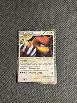 Pokemon TCG Ursaring (Prime) 89/95 Unleashed Holo MP- - Image 3