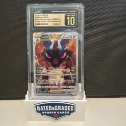 CGC 10 PRISTINE Lucario Vstar SWSH291 Pokemon Black Star Promos 2023 English - Image 1