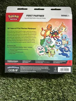 Pokemon First Partner Illustration Collection Series 1 Box - Charmander, Bulbas… - Image 2