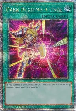 Yugioh! LP Dark Burning Attack - RA04-EN245 - Quarter Century Secret Rare - 1st - Image 1