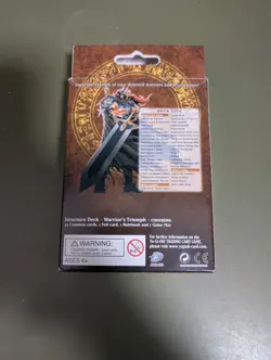 Yu-Gi-Oh Warrior's Triumph Structure Deck 1st Edition Complete - Image 2
