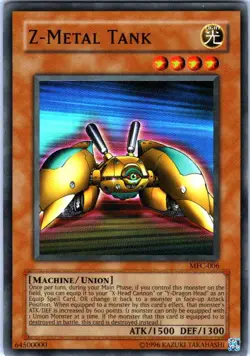 Z-Metal Tank Unlimited Super Rare Magician's Force MFC-006 LP - Image 1