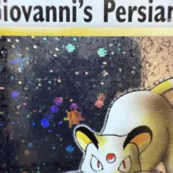 Giovanni's Persian 8/132 Gym Challenge Holo Pokemon WOTC MP / LP - Image 2
