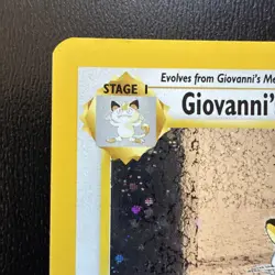 Giovanni's Persian 8/132 Gym Challenge Holo Pokemon WOTC MP / LP - Image 3