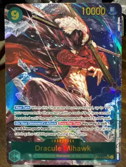 Dracule Mihawk OP14-119 ALT ART SEC One Piece The Azure Sea's Seven ENG OP14 - Image 1