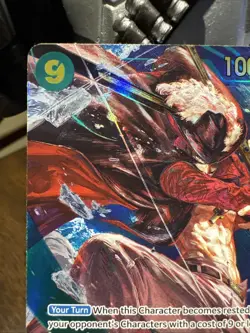 Dracule Mihawk OP14-119 ALT ART SEC One Piece The Azure Sea's Seven ENG OP14 - Image 2
