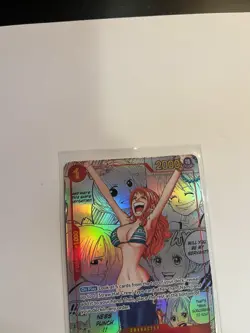 One Piece 2024 Nami Manga Alternate Art OP01-016 PRB01 - Image 2