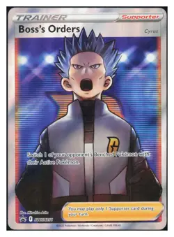 Boss's Orders (Full Art) Holo SWSH: Sword & Shield Promo Cards SWSH251 NM M024 - Image 1