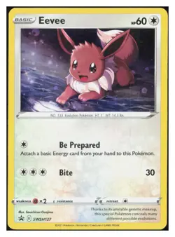 Eevee - Holo Promo SWSH: Sword & Shield Promo Cards SWSH127 NM M061 - Image 1