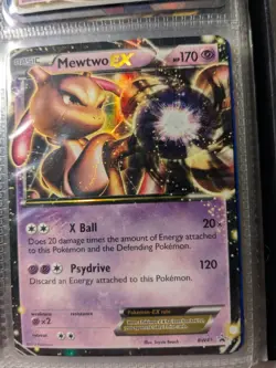 Pokemon Mewtwo EX Promo Holo BW45 Black & White Basic English TCG Card - Image 1