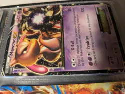 Pokemon Mewtwo EX Promo Holo BW45 Black & White Basic English TCG Card - Image 2
