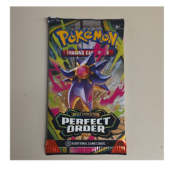 Pokemon Mega Evolution Perfect Order Booster Pack 10 Cards English Starmie 2021 - Image 1