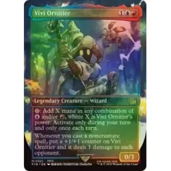 FOIL VIVI ORNITIER (BORDERLESS) Final Fantasy FIN Magic MTG MINT CARD - Image 1