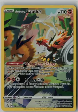 Galarian Zapdos Holo Promo SWSH: Sword & Shield Promo Cards SWSH283 NM - Image 1